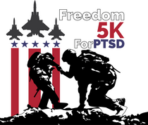 Freedom 5K for PTSD logo